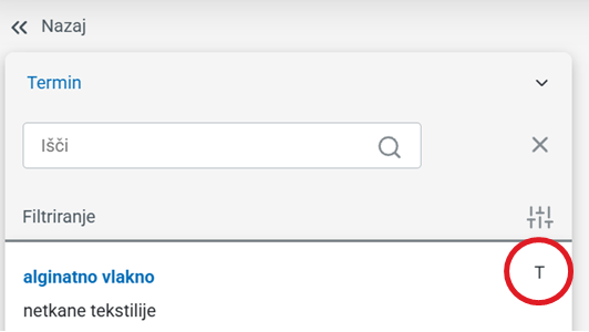 Posnetek zaslona: komentiranje